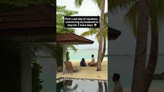 Vacation ke last din pati se baatcheet | #shorts