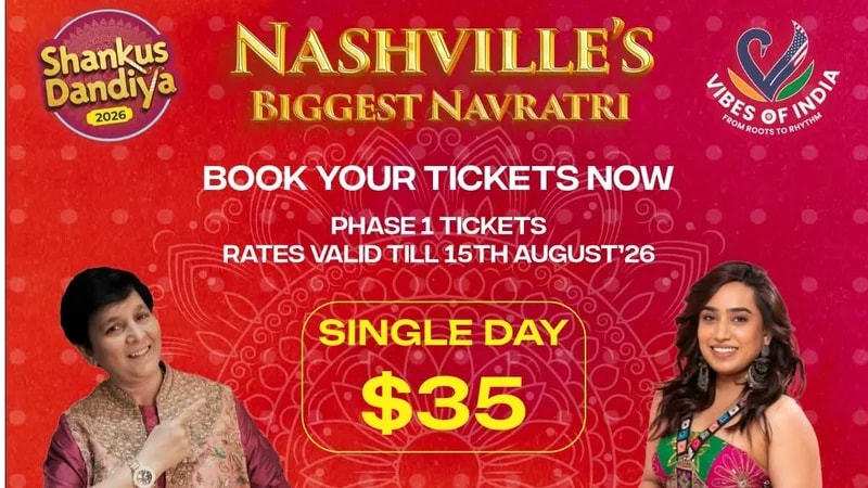 Shankus Dandiya Falguni Pathak Nashville