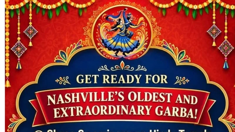 Nashville's Oldest and Extraordinary Garba (Night 2 of 3: Sat, Oct 3)