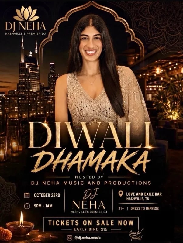 Diwali Dhamaka with DJ Neha Music and Productions