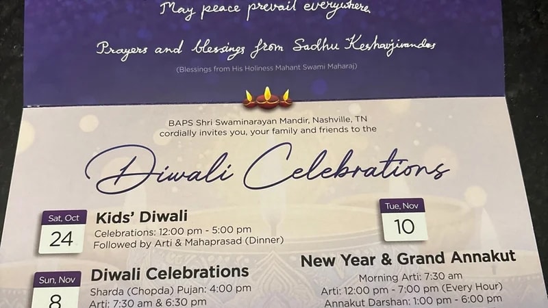 Diwali Celebrations - BAPS Shri Swaminarayan Mandir