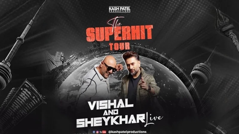 Vishal and Sheykhar The Superhit Tour in Nashville